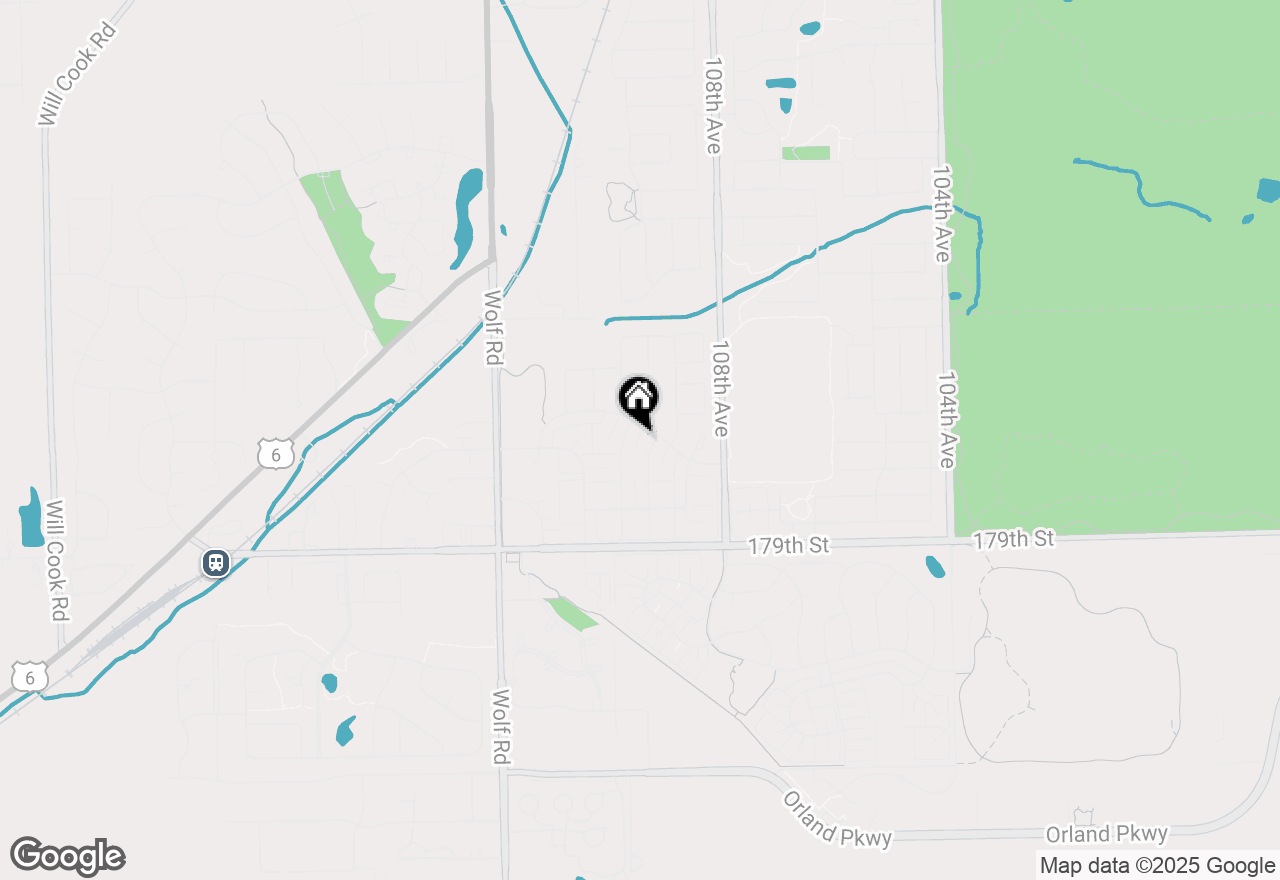 Map of (Address confidential), Orland Park, Illinois 60467