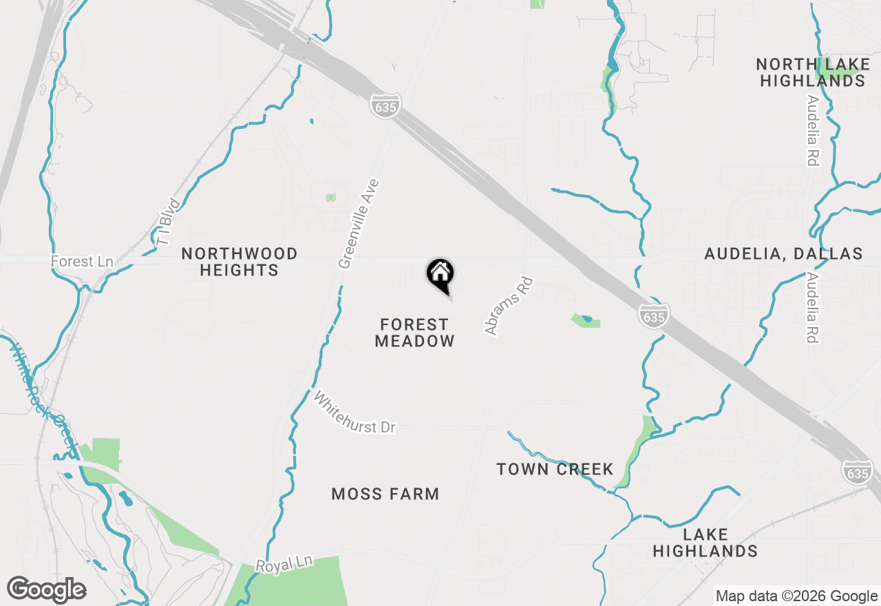 Map of 9210 Windy Crest Drive, Dallas, TX 75243