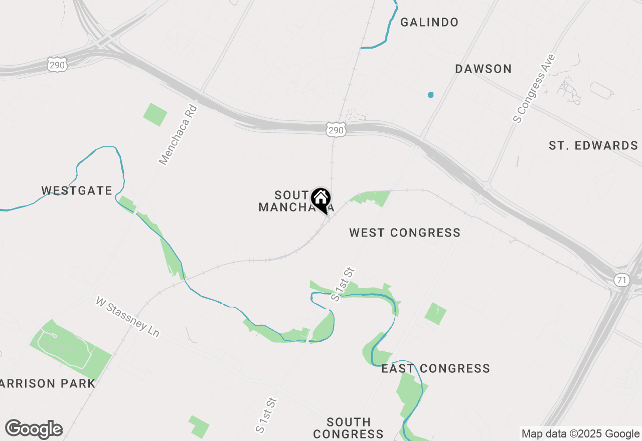 Map of 901 Redd St, Austin, TX 78745