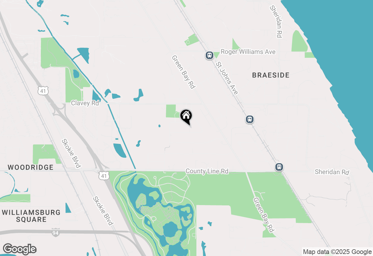 Map of 885 Timber Hill Road, Highland Park, IL 60035