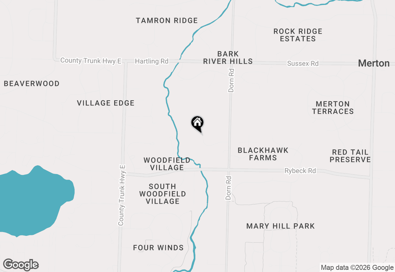 Map of W294N6391 Wallschlager Way, Hartland, WI 53029