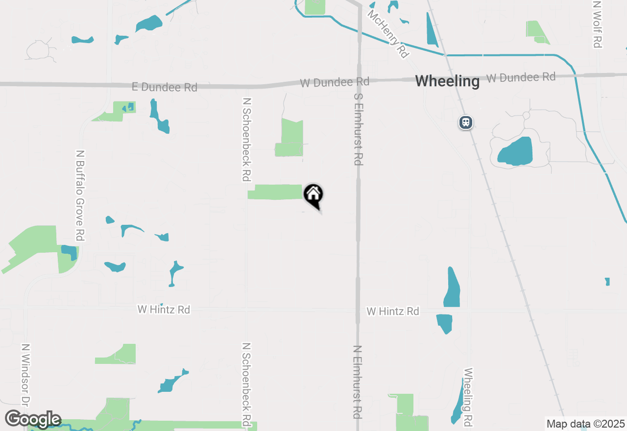 Map of 511 Russell Street, Wheeling, IL 60090