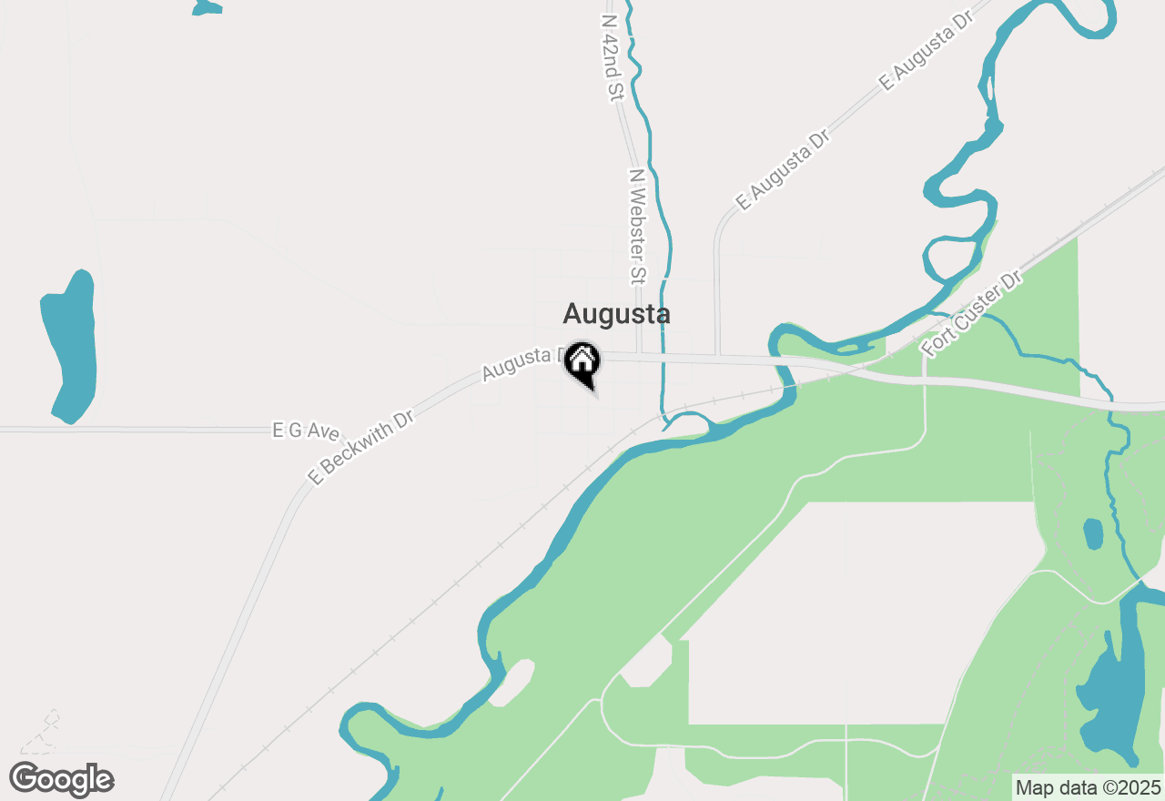 Map of 302 Fayette, Augusta, MI 49012