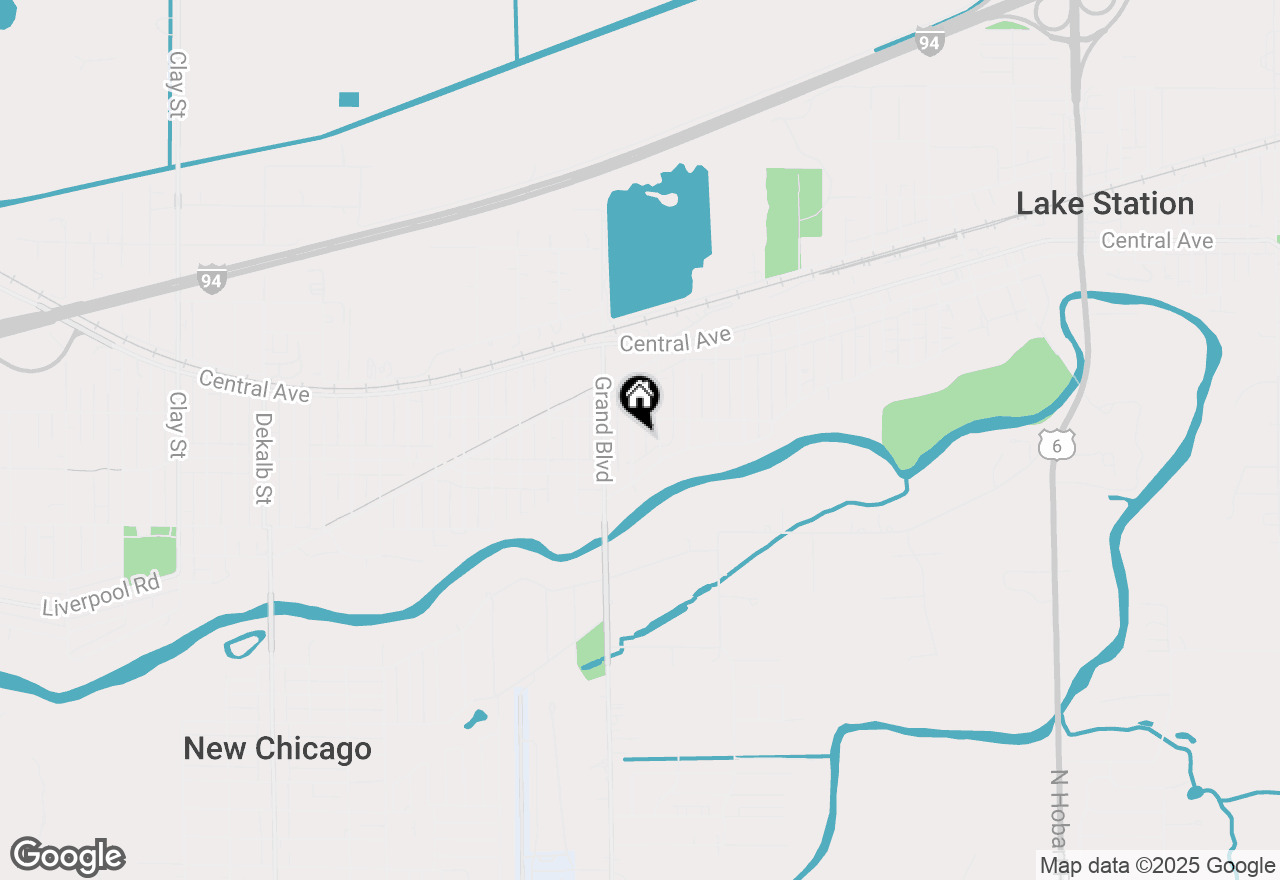 Map of 2737 Jasper Street, Lake Station, IN 46405
