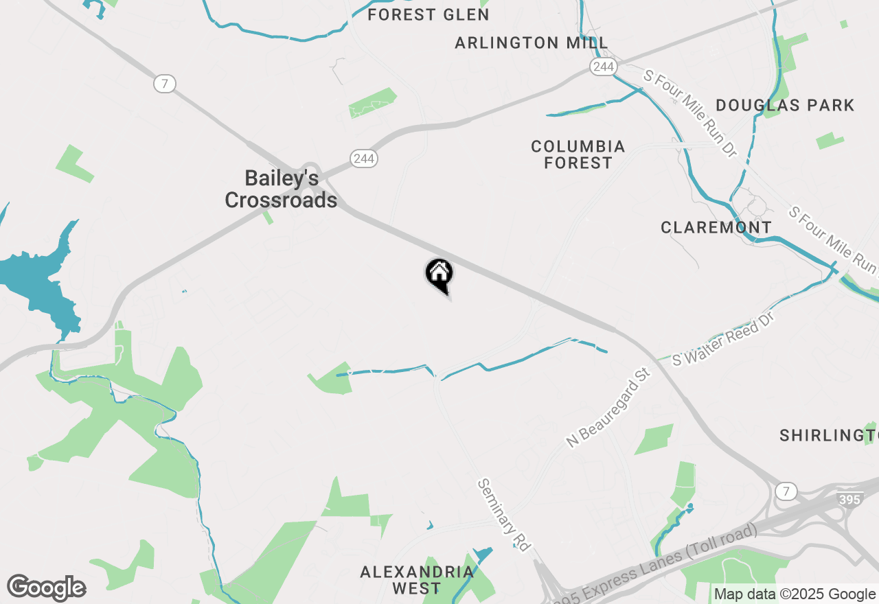 Map of 5575 Seminary Road #312, Falls Church, VA 22041