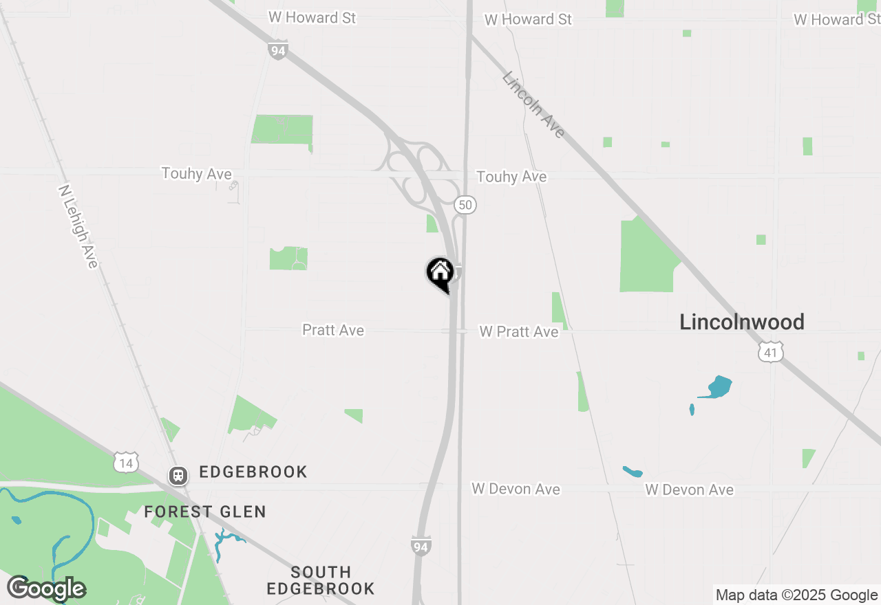 Map of 6840 N Lincolnwood Drive, Lincolnwood, IL 60712