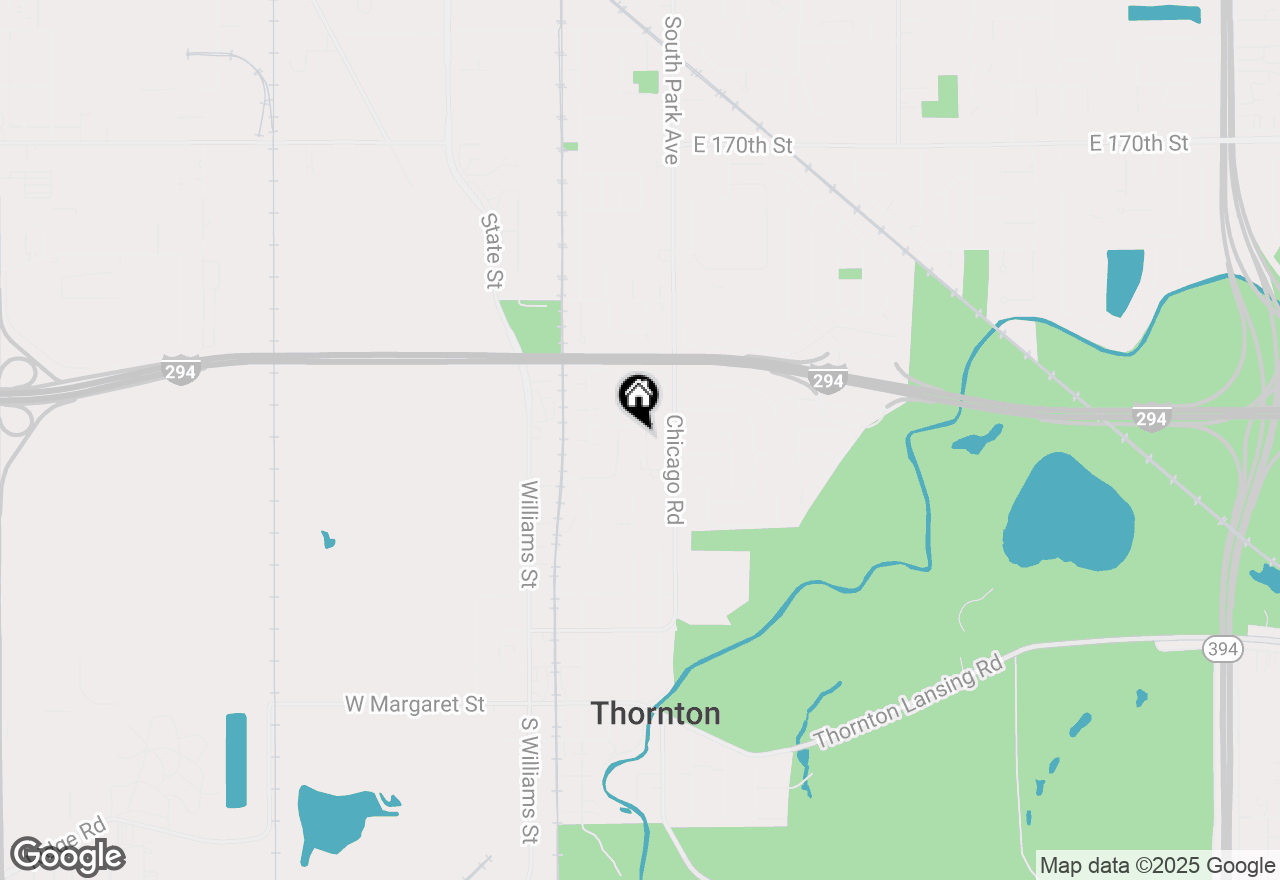 Map of 816 Sunnyside Avenue, Thornton, IL 60476