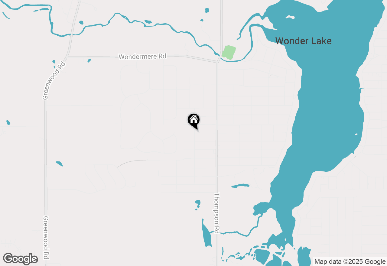 Map of 9010 Ramble Road, Wonder Lake, IL 60097