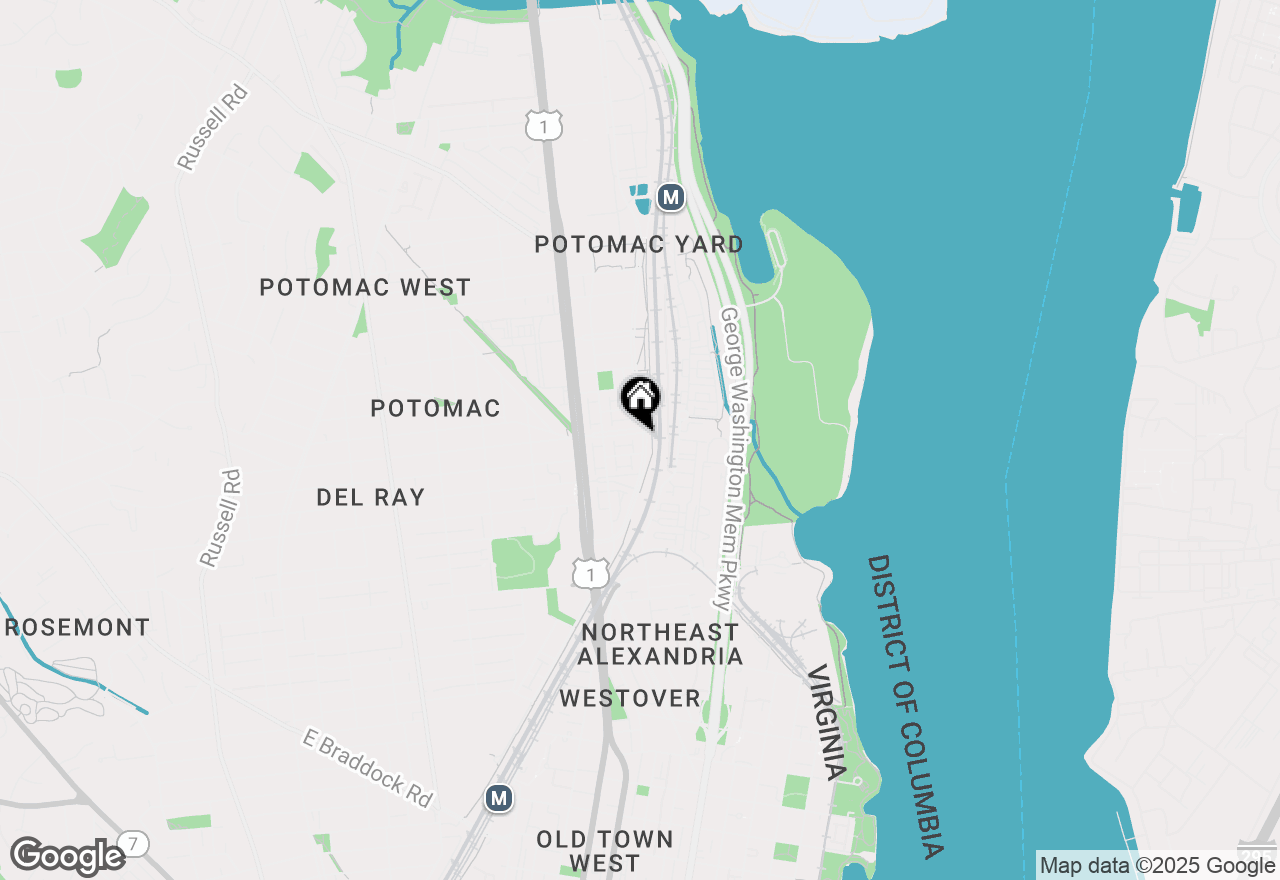 Map of 2110 Potomac Avenue #102, Alexandria, VA 22301