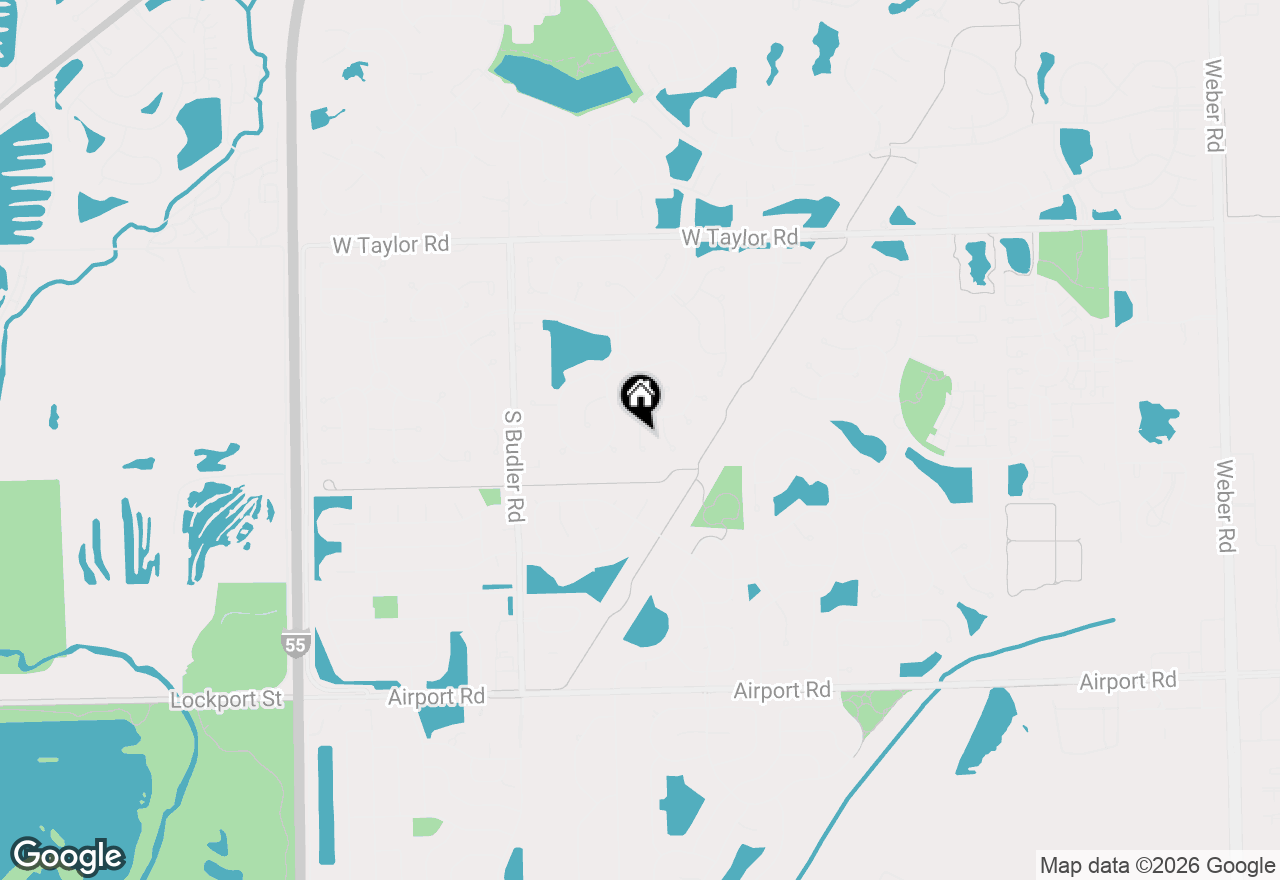 Map of 170 Cherrywood Court, Romeoville, IL 60446