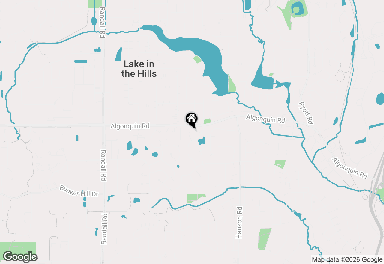 Map of 7 Falcon Ridge Court, Algonquin, IL 60102