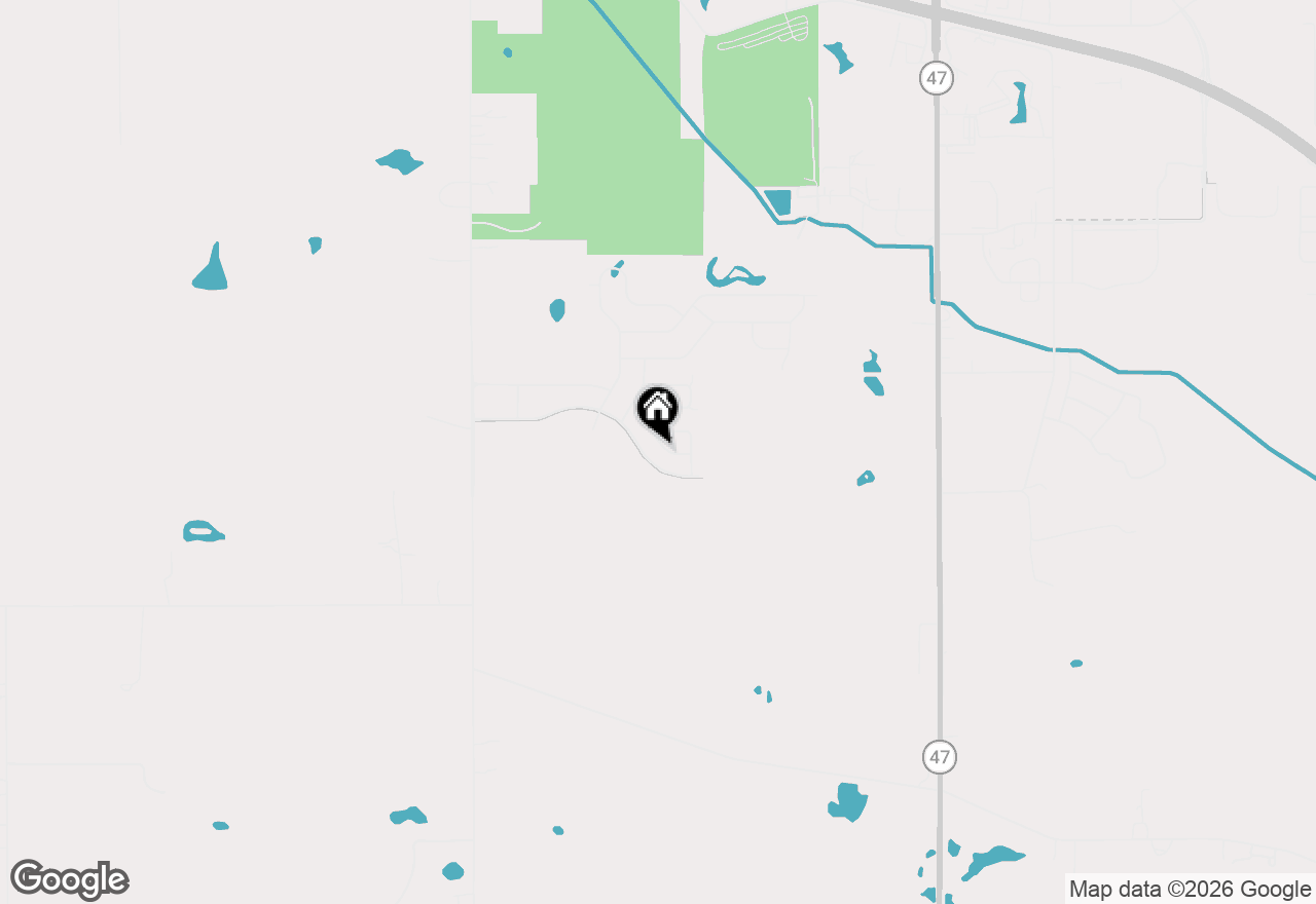 Map of 3165 Shenandoah Lane, Woodstock, IL 60098