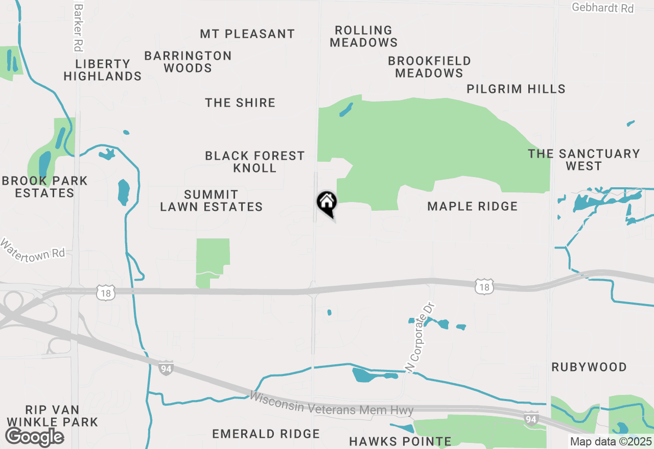 Map of 760 N Brookfield Rd #201, Brookfield, WI 53045