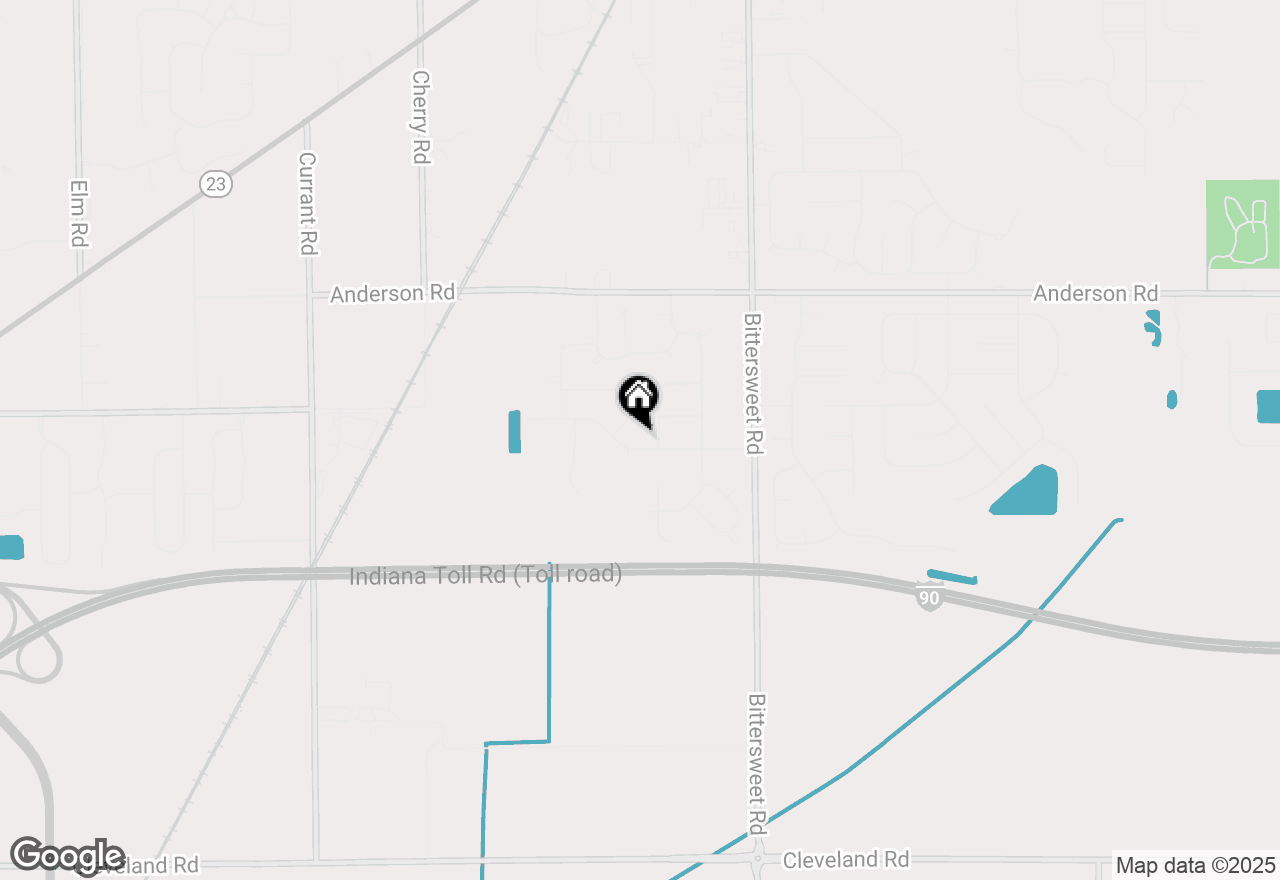 Map of 12753 Brick Road, Granger, IN 46530