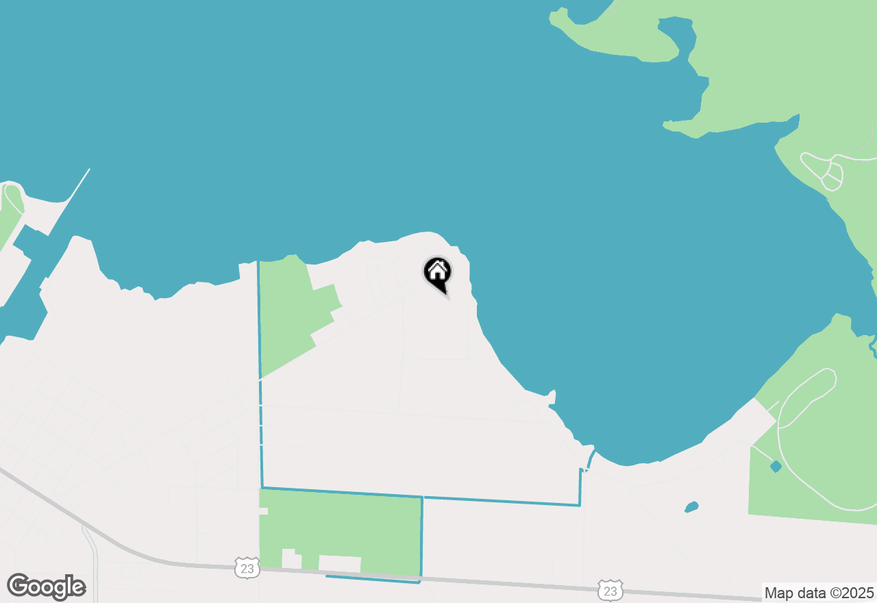 Map of 227 Boat Club Drive #227, Cheboygan, MI 49721