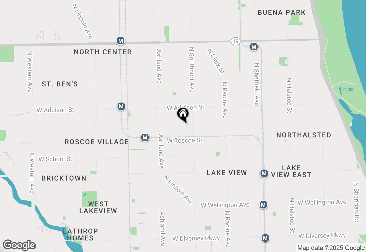 Map of 3456 N Janssen Avenue #G3, Chicago, IL 60657