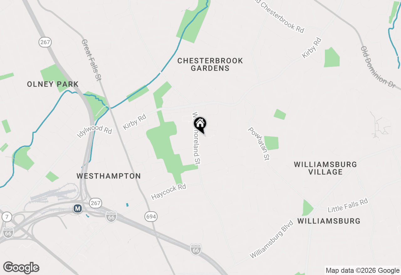 Map of 2095 Hopewood Drive, Falls Church, VA 22043