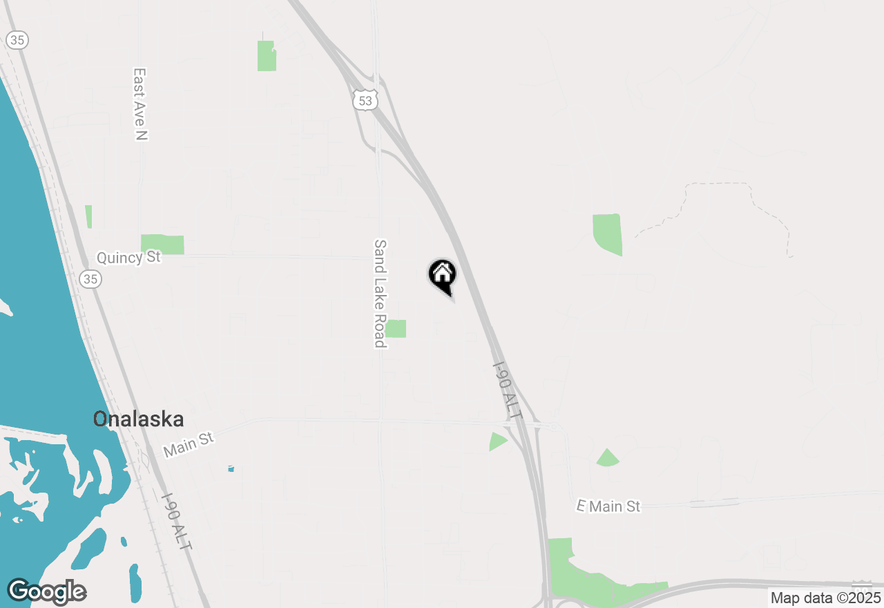 Map of 1405 Lake St, Onalaska, WI 54650