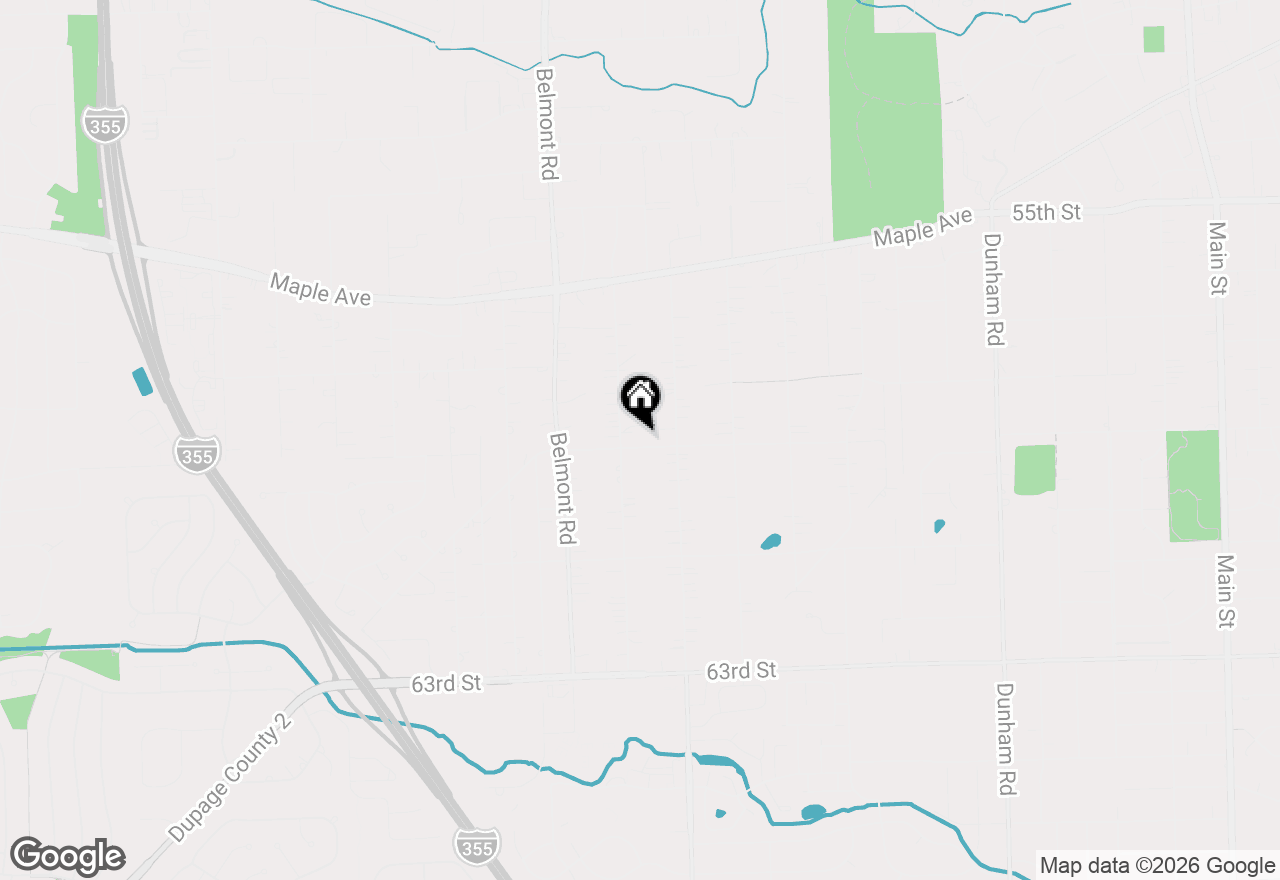 Map of 2100 59th Street, Downers Grove, IL 60516