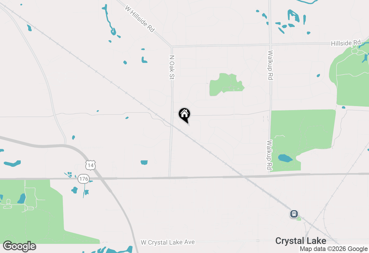 Map of 386 Crystal Ridge Drive #386, Crystal Lake, IL 60012