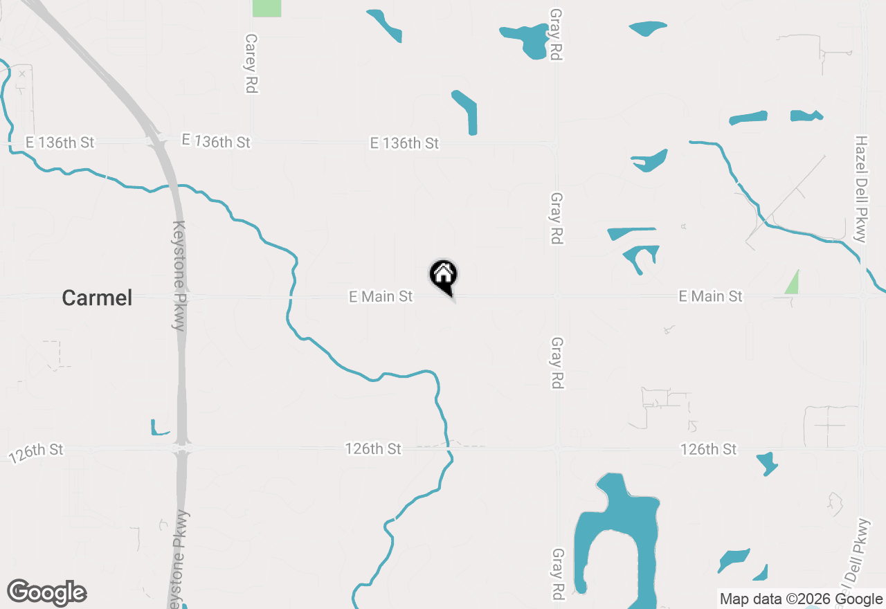 Map of 13082 Andover Drive, Carmel, IN 46033