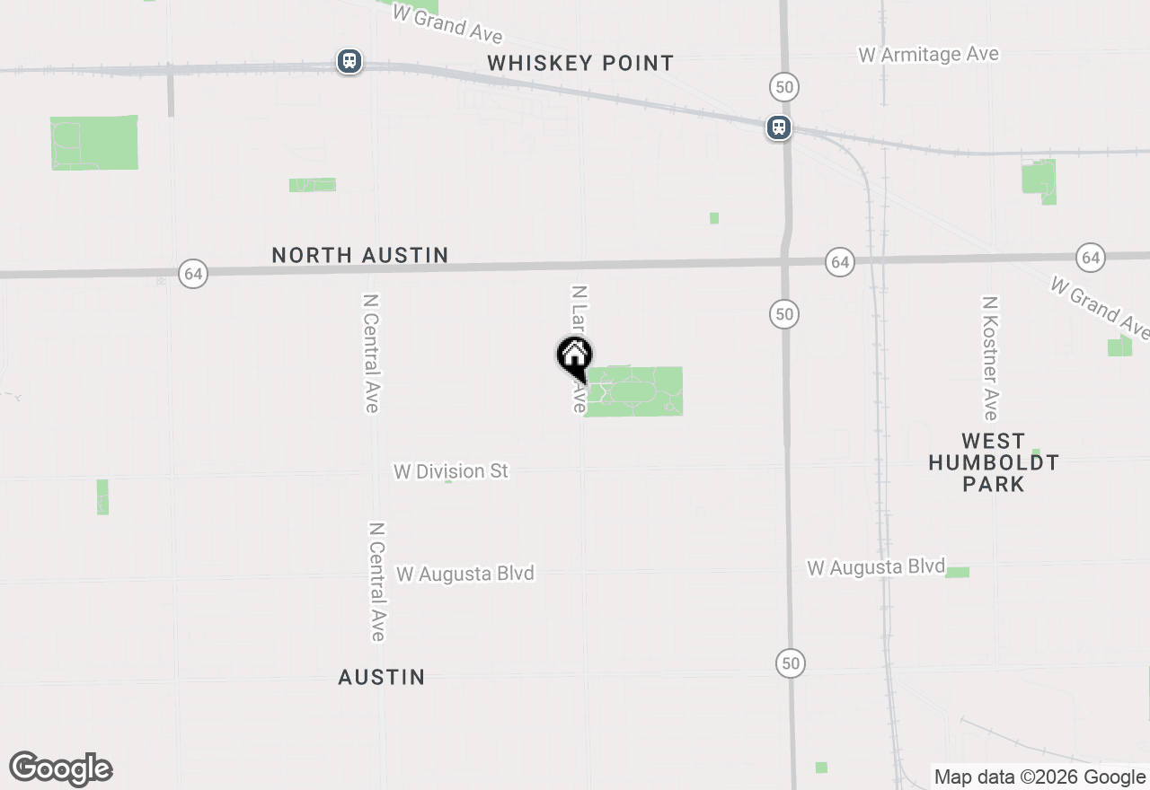 Map of 1324 N Laramie Avenue, Chicago, IL 60651