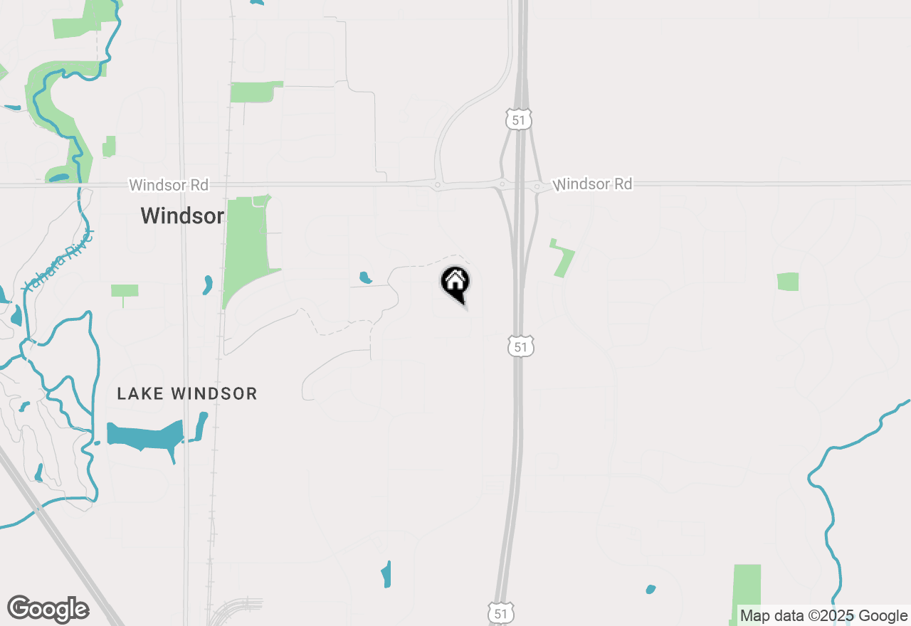Map of 4029 Taunton Road, Windsor, WI 53598