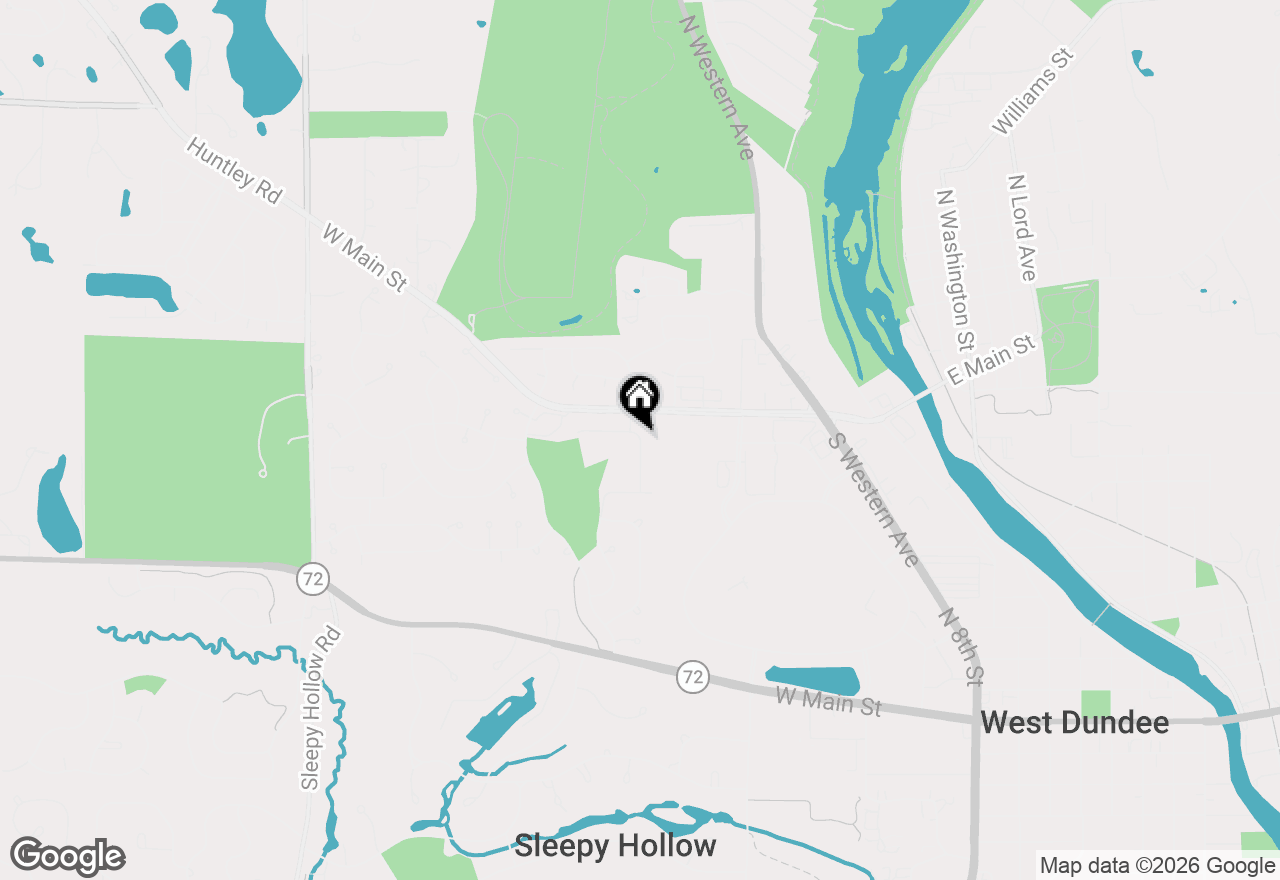 Map of 1023 Shagbark Lane, West Dundee, IL 60118