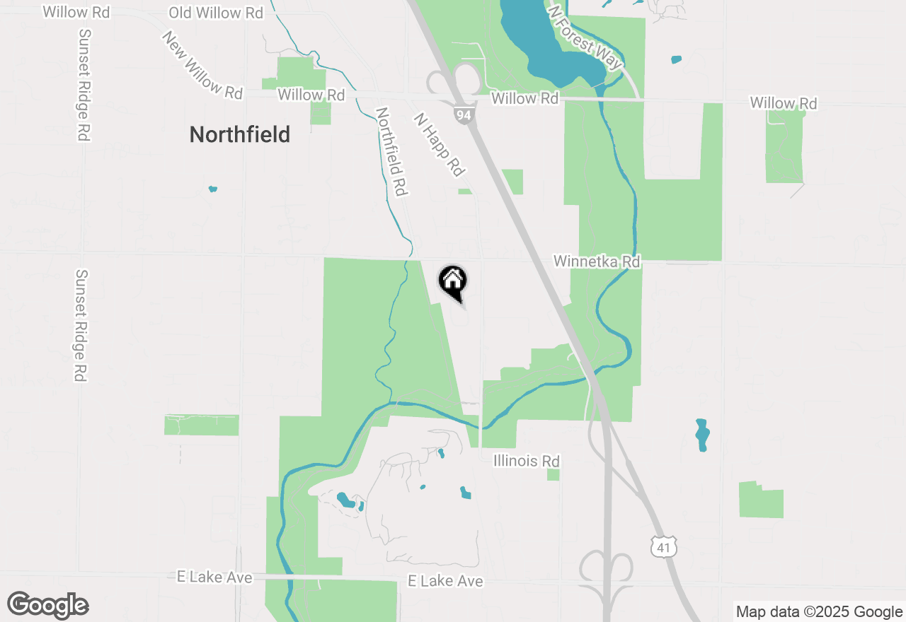 Map of 5020 Arbor Lane #203, Northfield, IL 60093