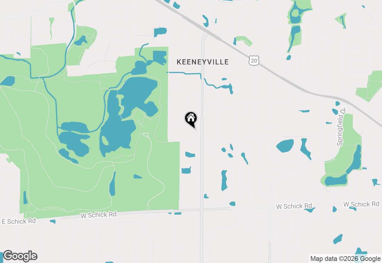 Map of 322 Chesapeake Lane, Bloomingdale, IL 60108