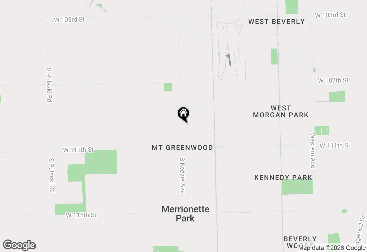 Map of 10941 S Kedzie Avenue, Chicago, IL 60655