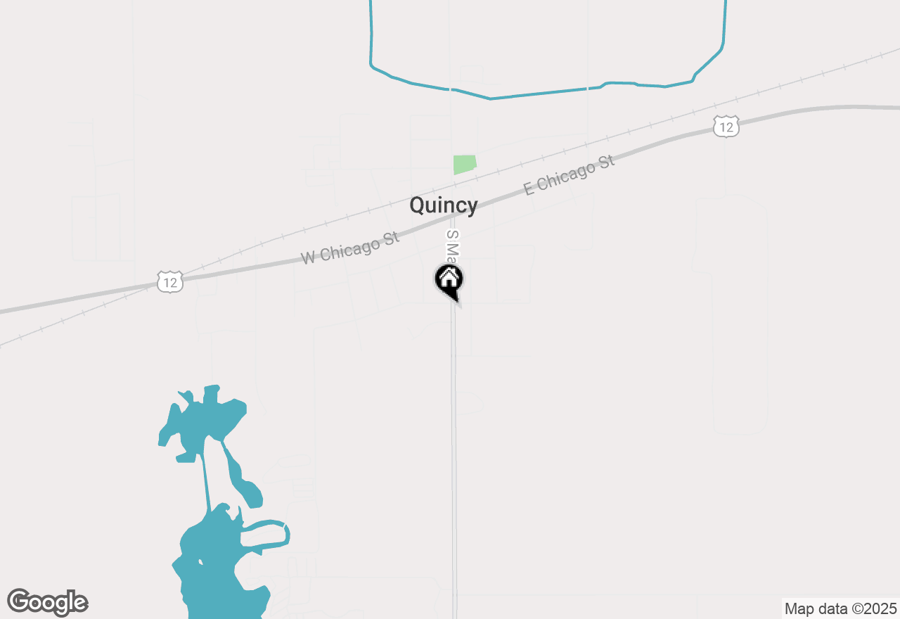 Map of 49 S Main Street, Quincy, MI 49082
