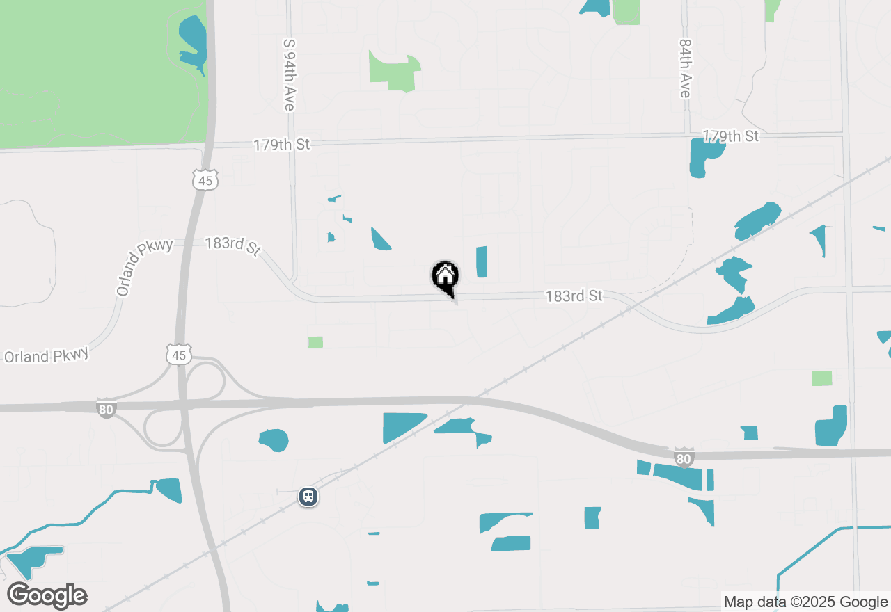 Map of 9006 Peachtree Drive, Tinley Park, IL 60487