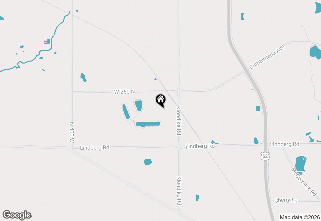 Map of 2323 Cushing Drive, West Lafayette, IN 47906