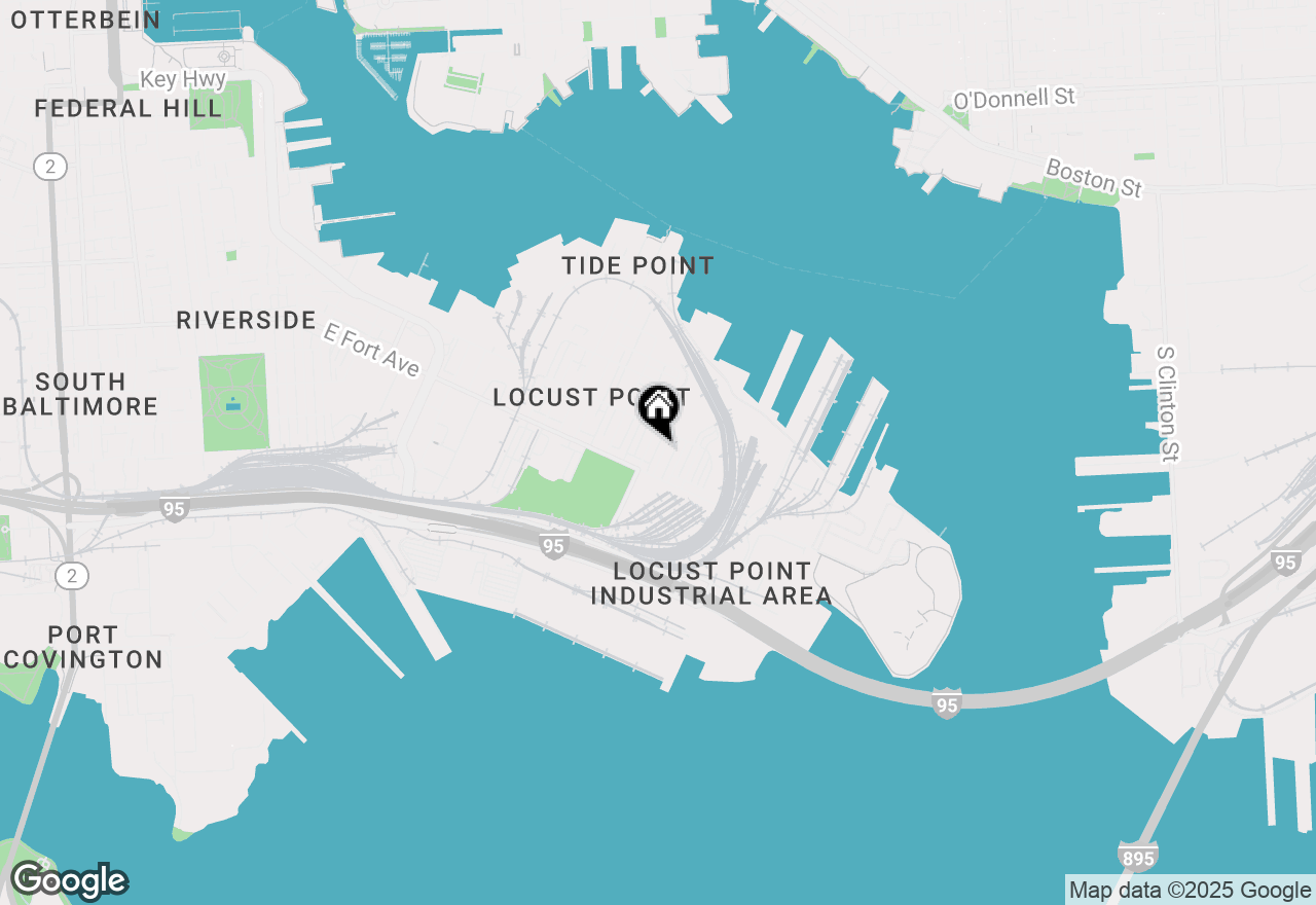 Map of 1436 Reynolds Street, Baltimore, MD 21230