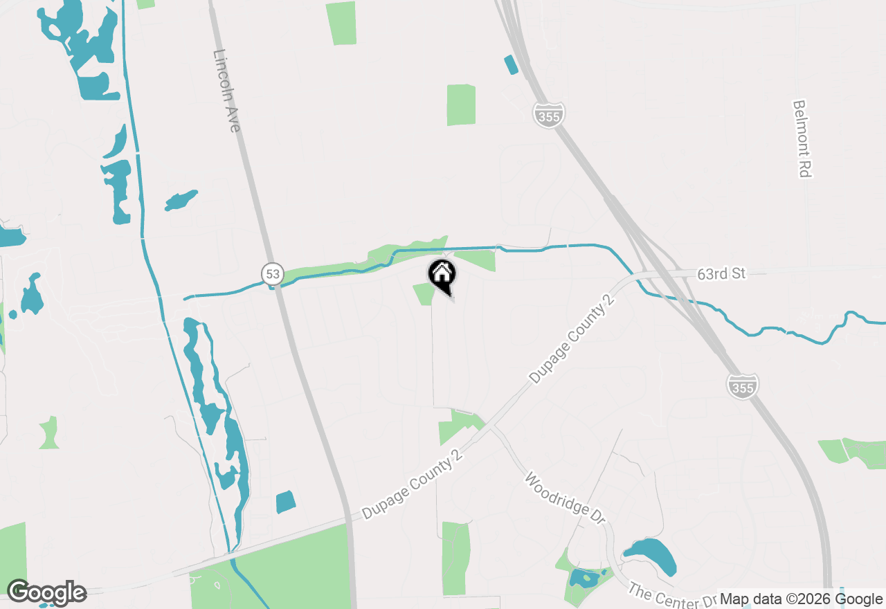 Map of 6402 Macarthur Drive, Woodridge, IL 60517