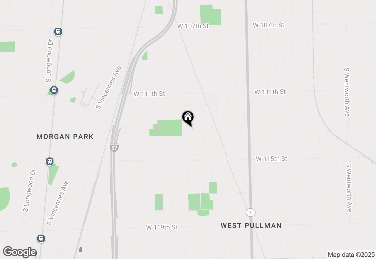 Map of 11306 S May Street, Chicago, IL 60643