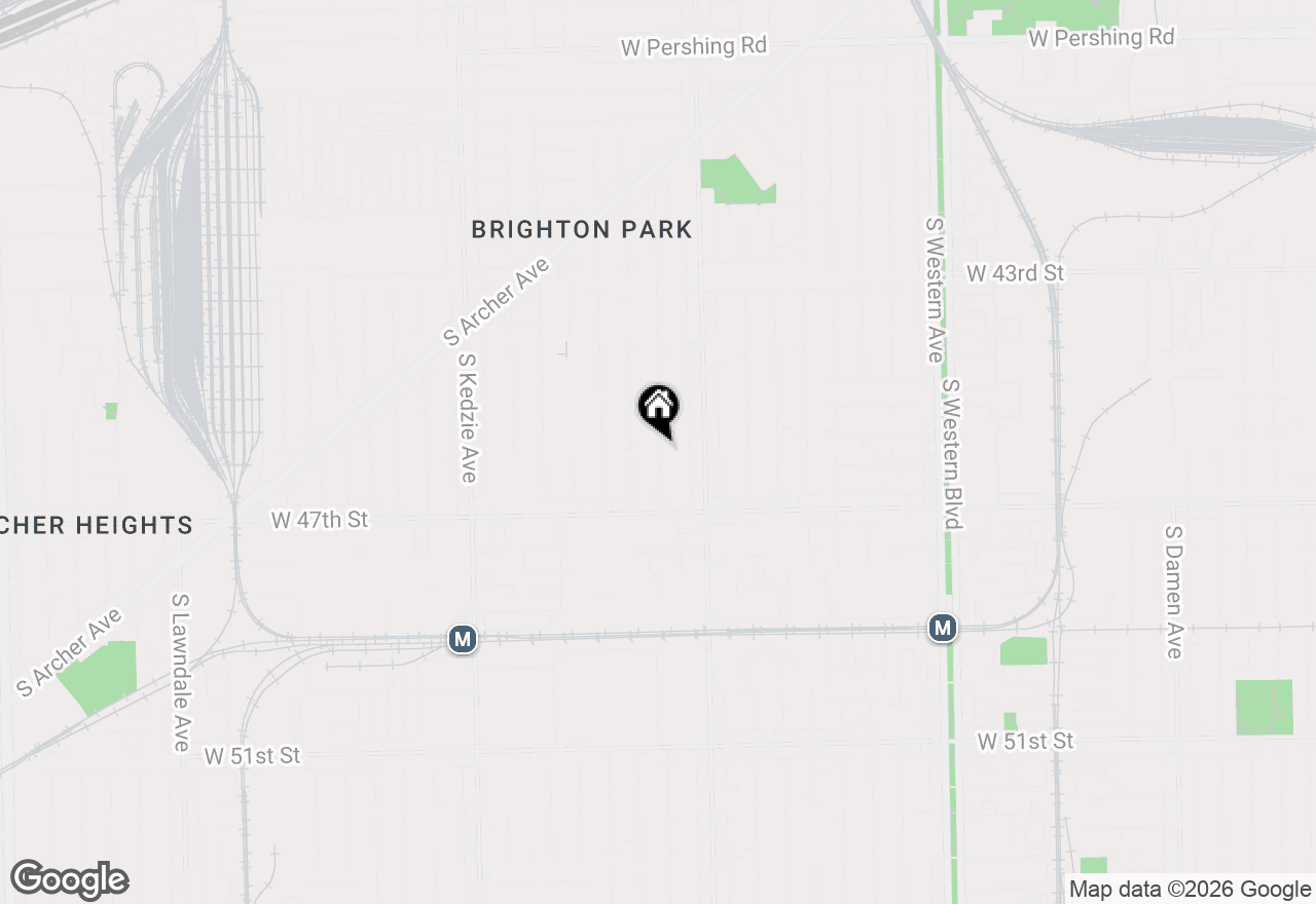 Map of 4557 S Francisco Avenue, Chicago, IL 60632