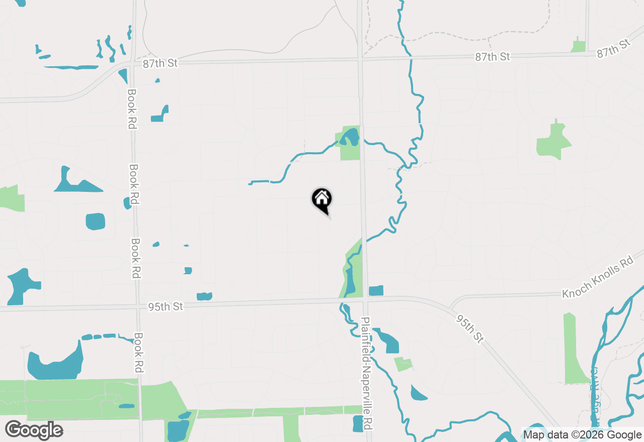 Map of 2608 Gateshead Drive, Naperville, IL 60564