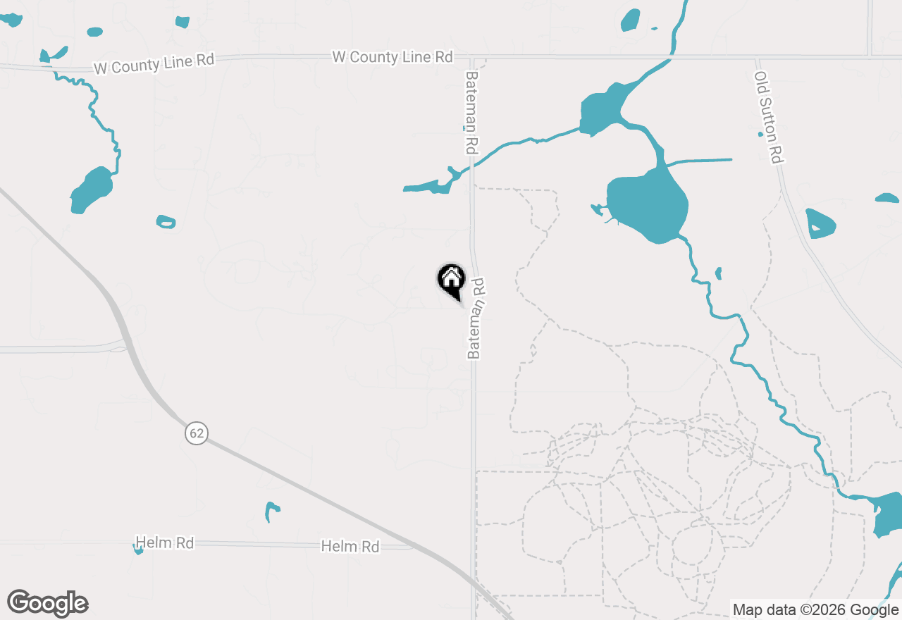 Map of 371 Bateman Circle, Barrington Hills, IL 60010