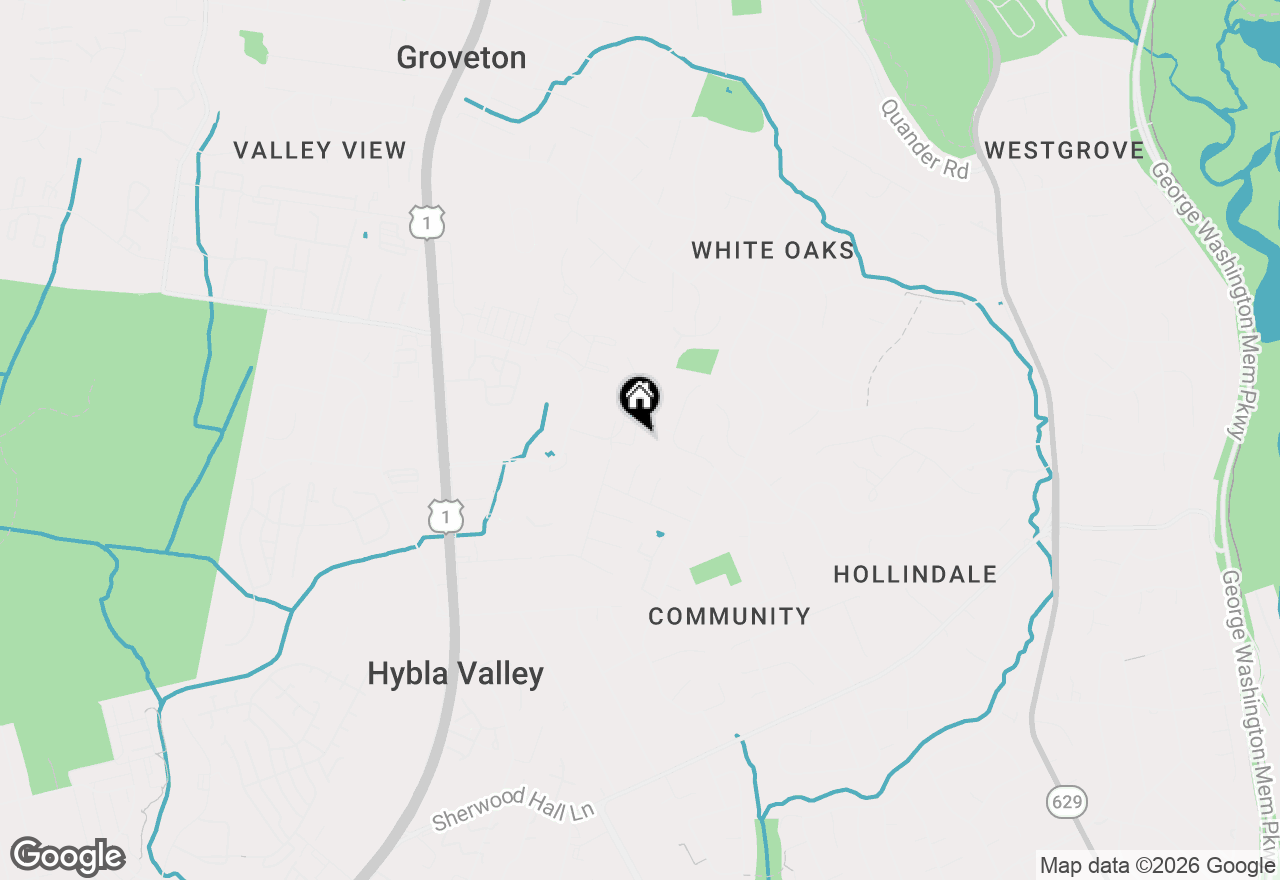 Map of 2535 Windbreak Drive, Alexandria, VA 22306