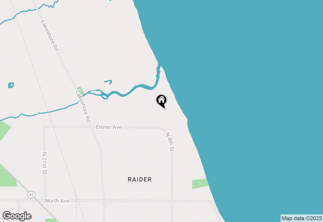 Map of 734 Oak Tree Rd, Sheboygan, WI 53083