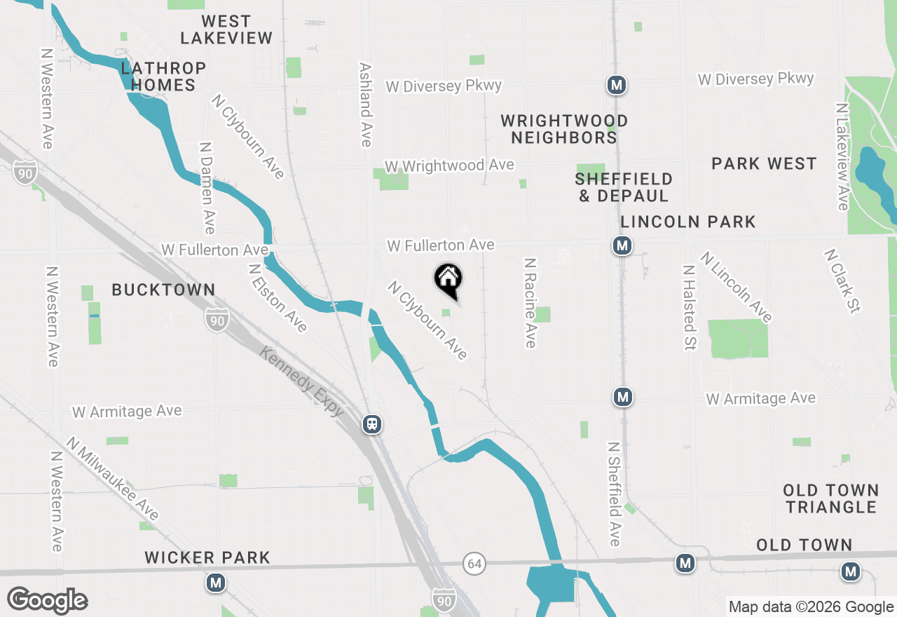 Map of 2226 N Southport Avenue, Chicago, IL 60614