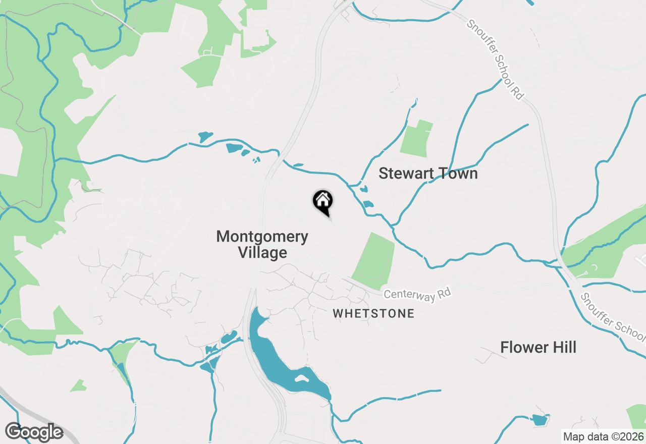 Map of 19404 Transhire Road, Montgomery Village, MD 20886