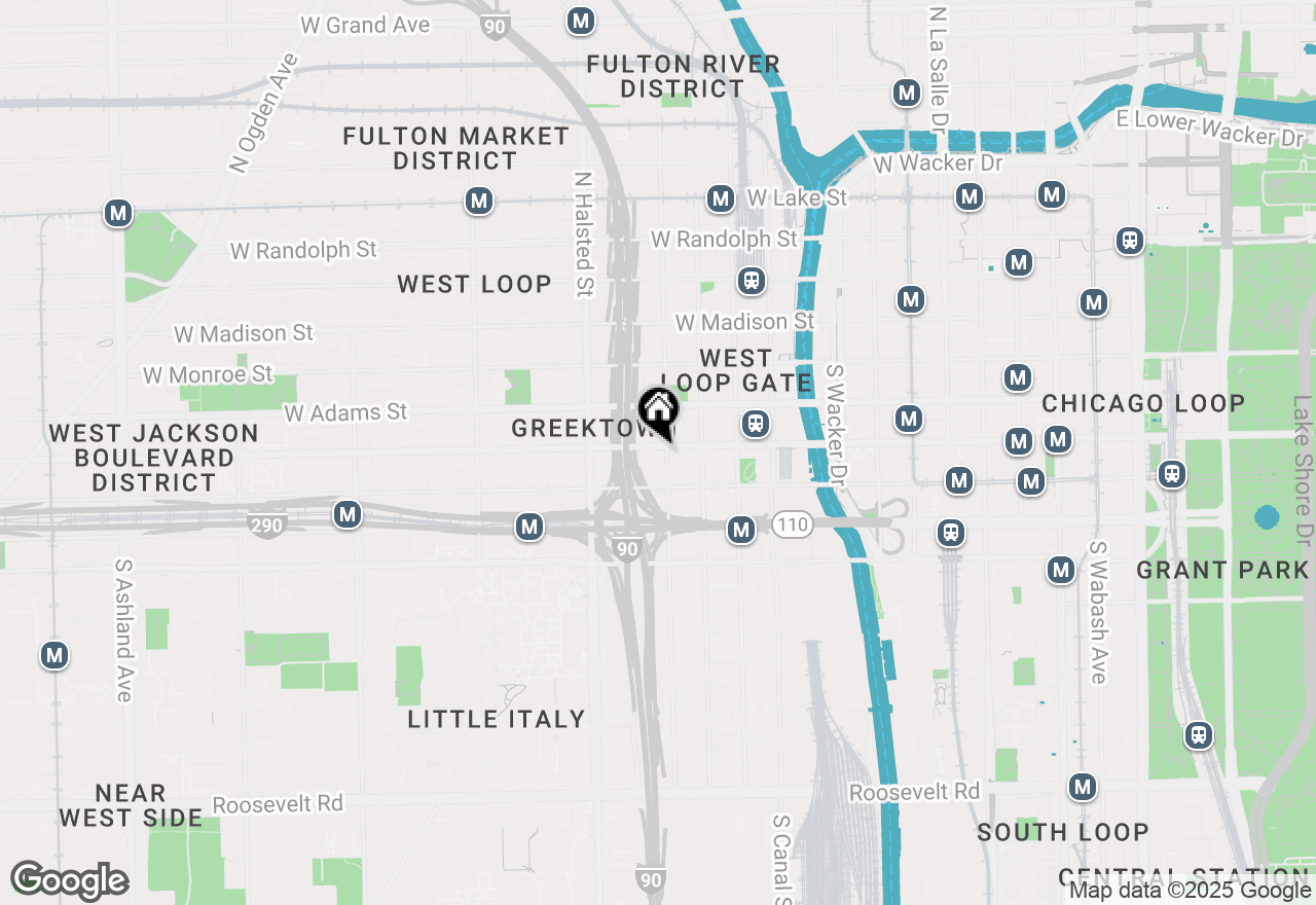 Map of 701 W Jackson Boulevard #503, Chicago, IL 60661
