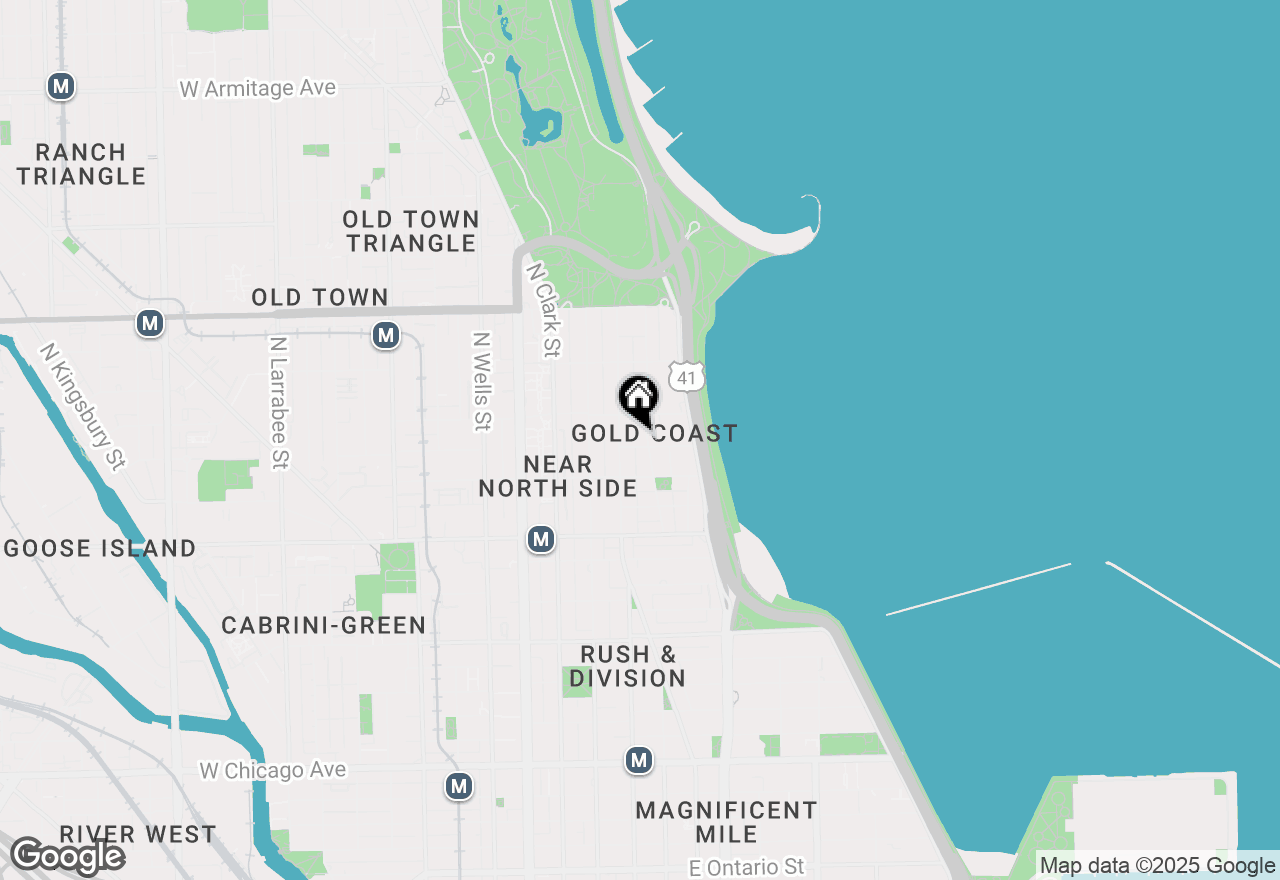 Map of 1340 N Astor #2404, Chicago, IL 60610