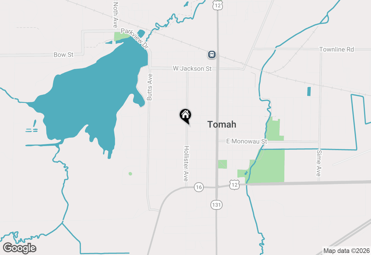 Map of 805 Hollister Ave, Tomah, WI 54660