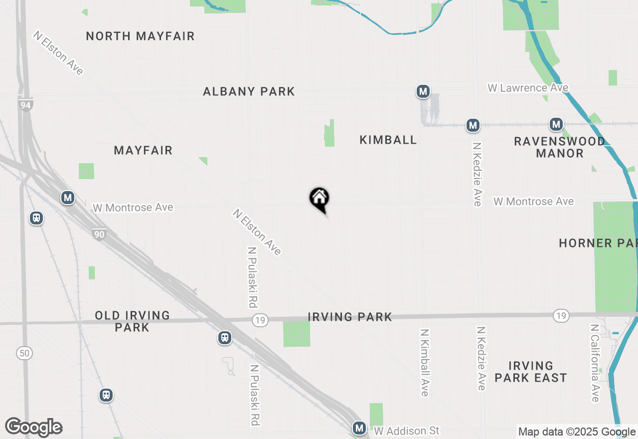 Map of 4328 N Ridgeway Avenue, Chicago, IL 60618