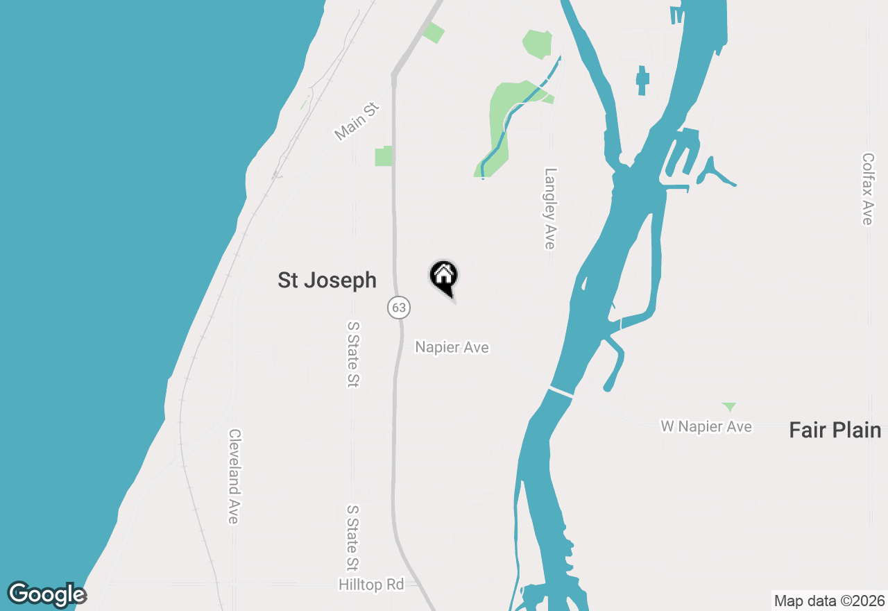 Map of 2301 Willa Drive, St. Joseph, MI 49085