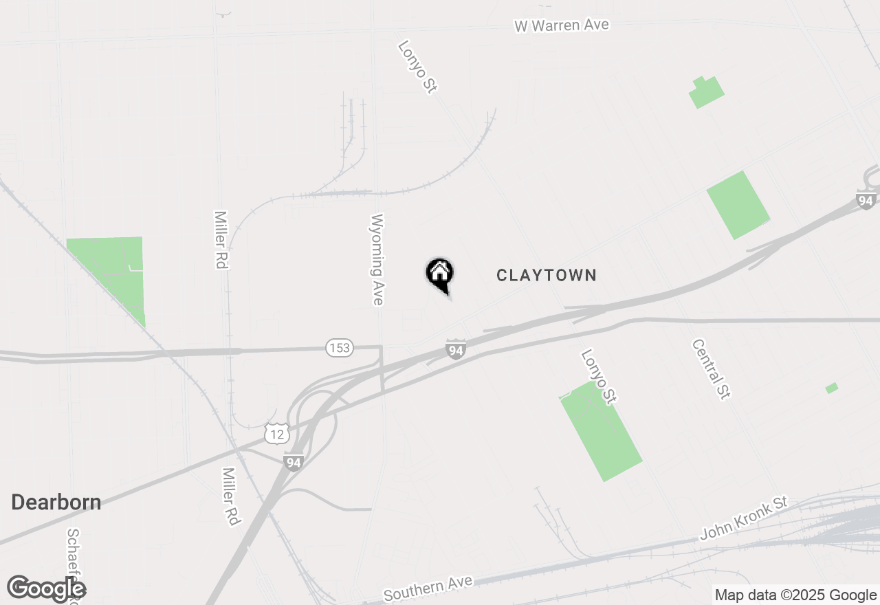 Map of 5682 Homedale Street, Detroit, MI 48210